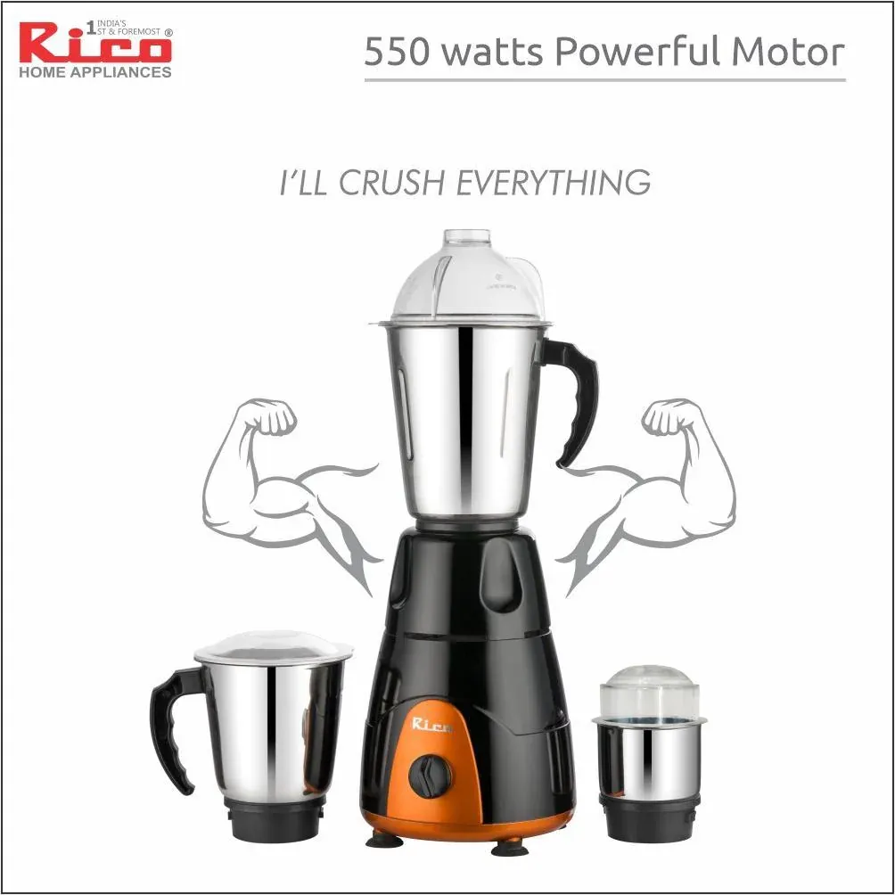 RICO BLACK MIXER GRINDER thumbnail 7