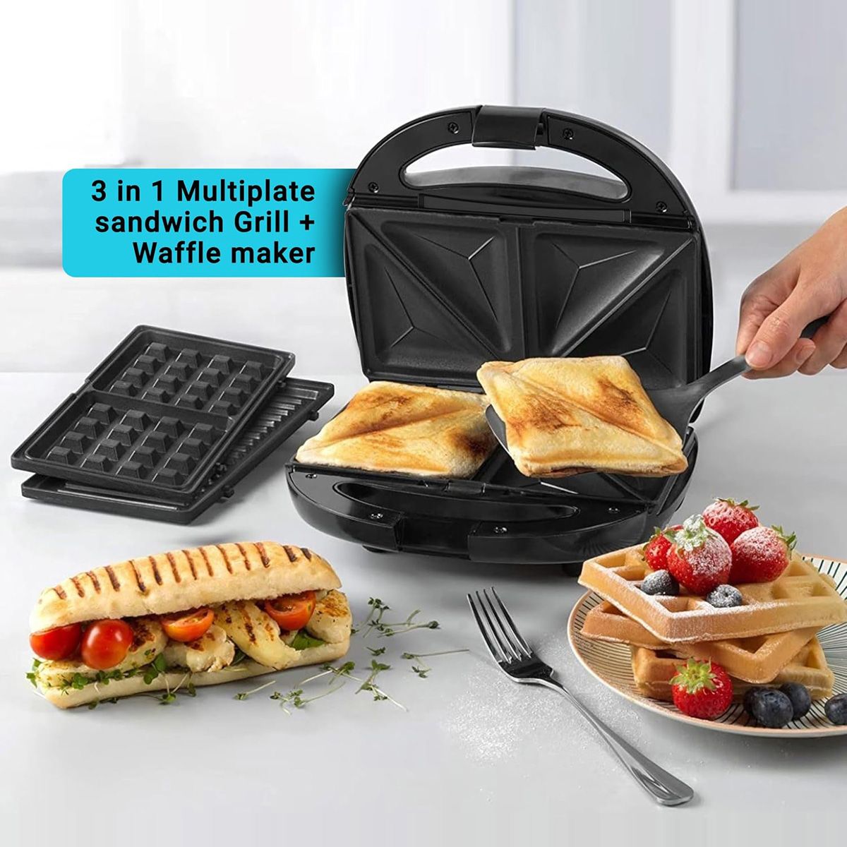 BLACK+ DECKER SANDWICH MAKER thumbnail 3