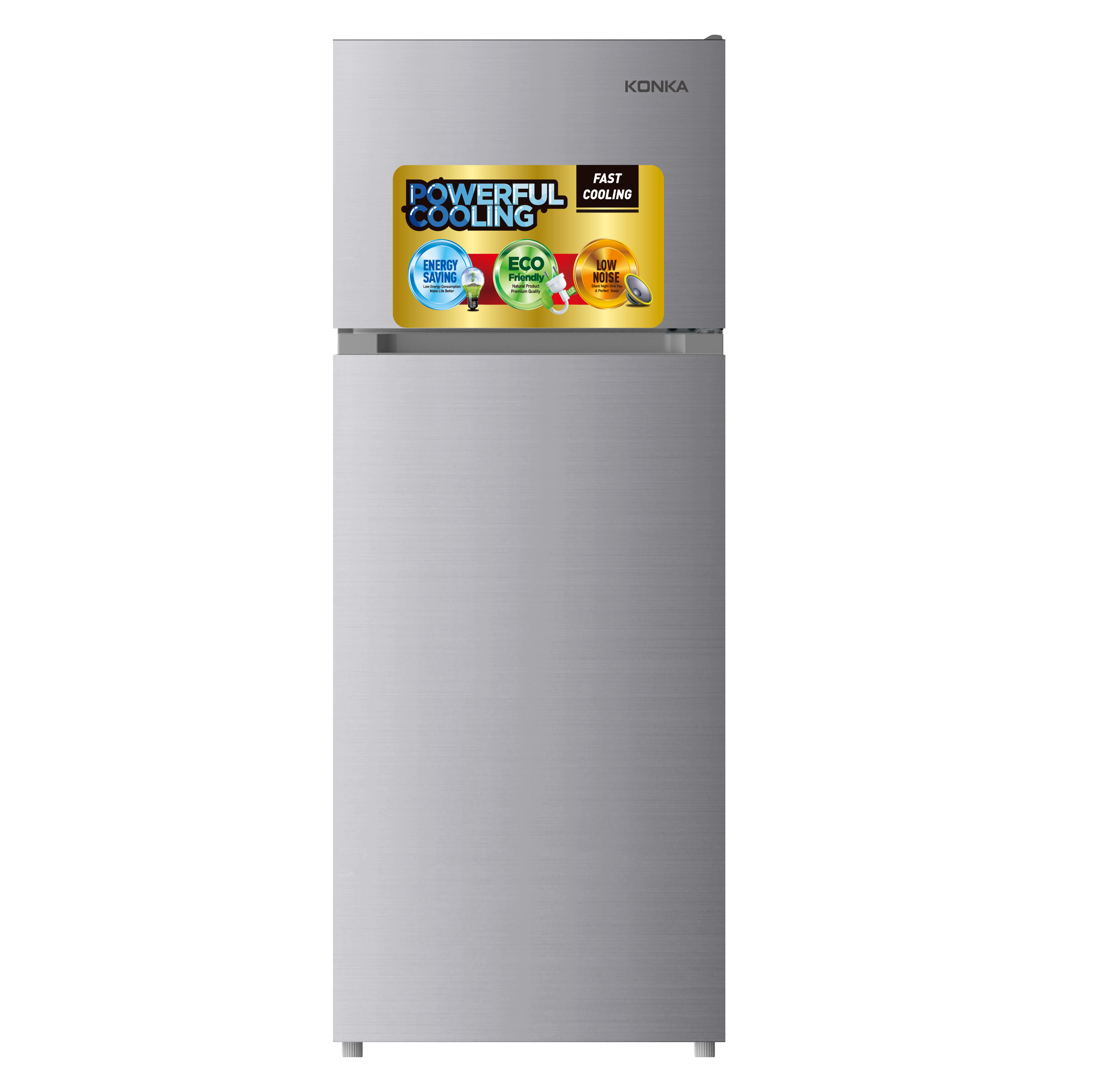 KONKA REFRIGERATOR (DOUBLE DOOR)-DEEFROST 243L thumbnail 1