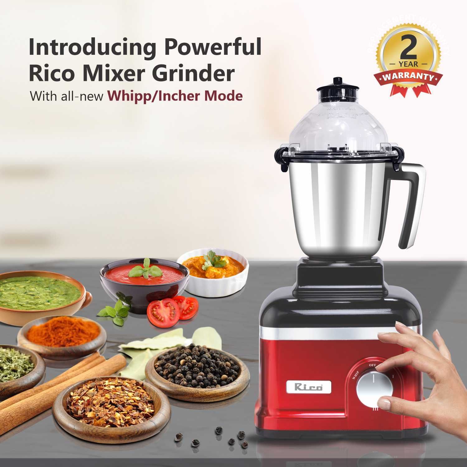RICO MIXER GRINDER thumbnail 6