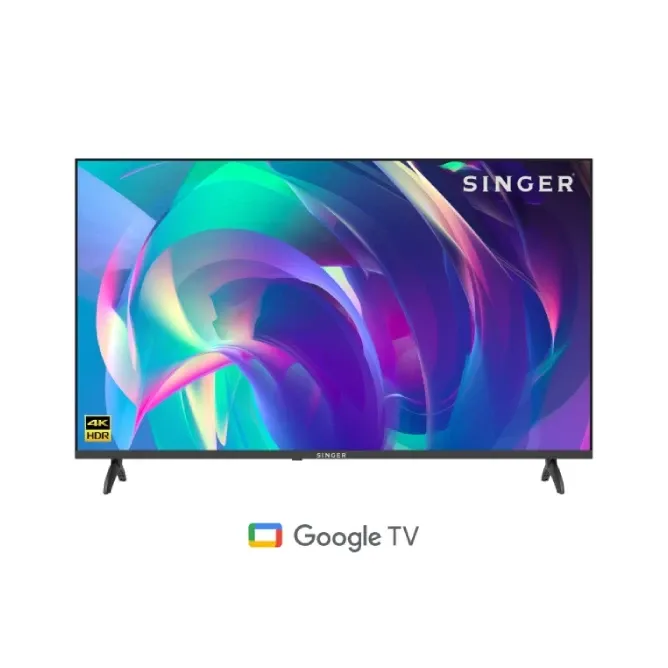 SINGER 55 INCH 4K HDR GOOGLE TV  thumbnail 1