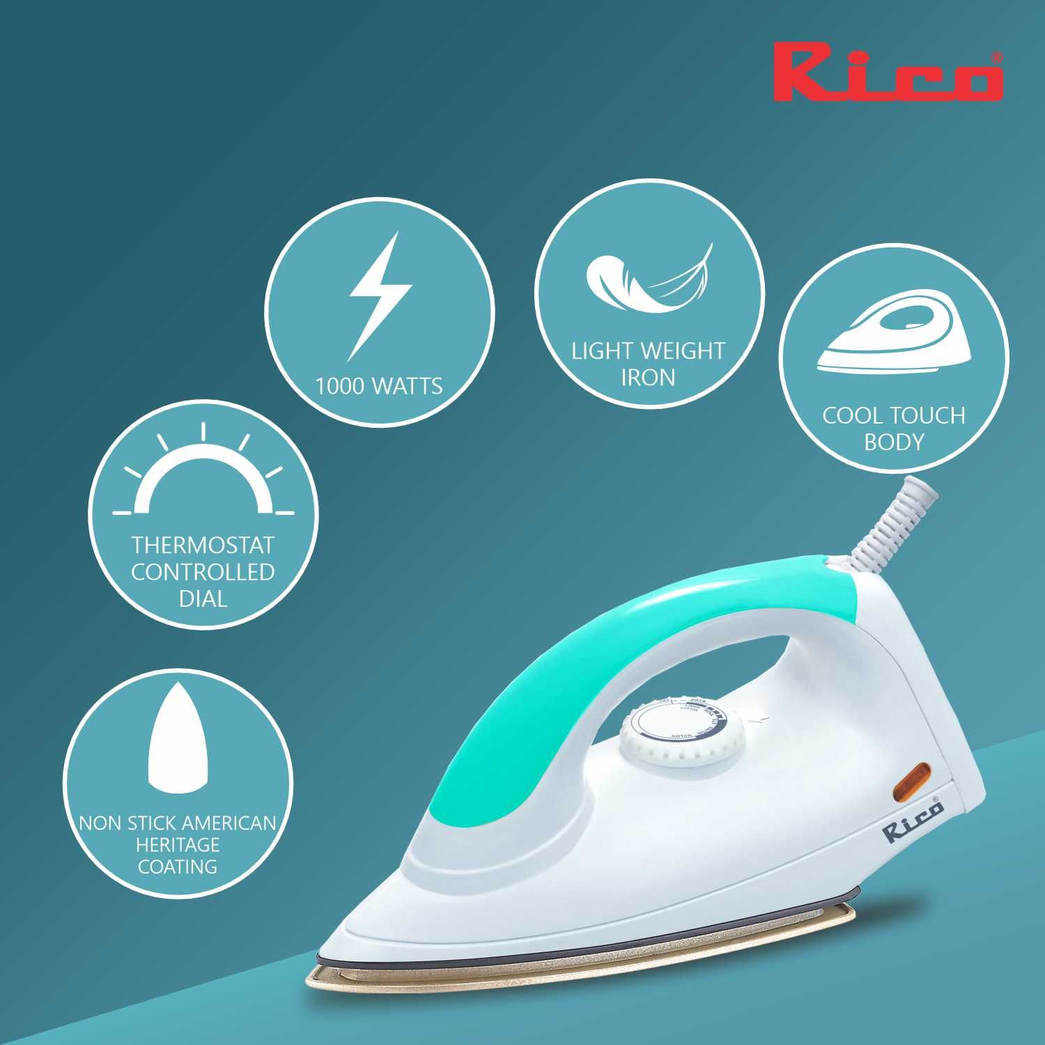 RICO BS PLUG AUTOMATIC IRON - AI08  thumbnail 3