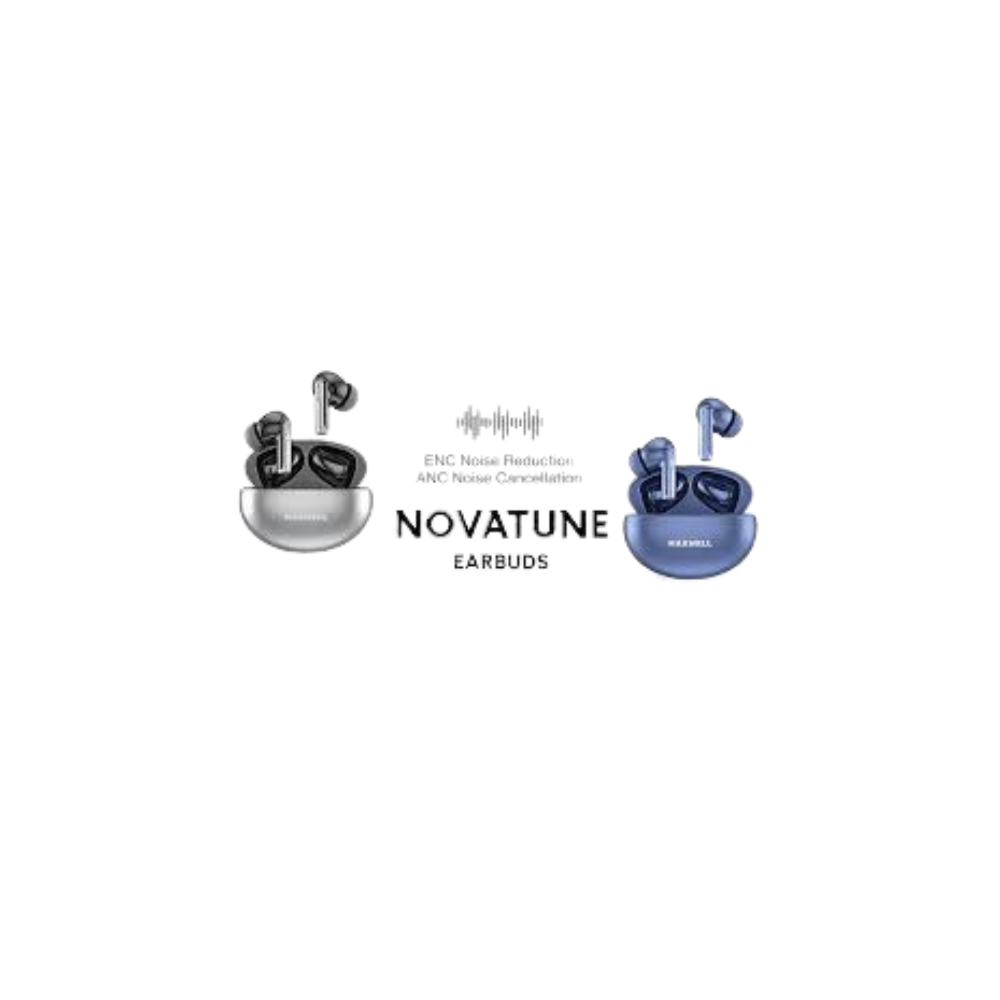 MAXWELL NOVA TUNE EARBUDS-BLUE thumbnail 4