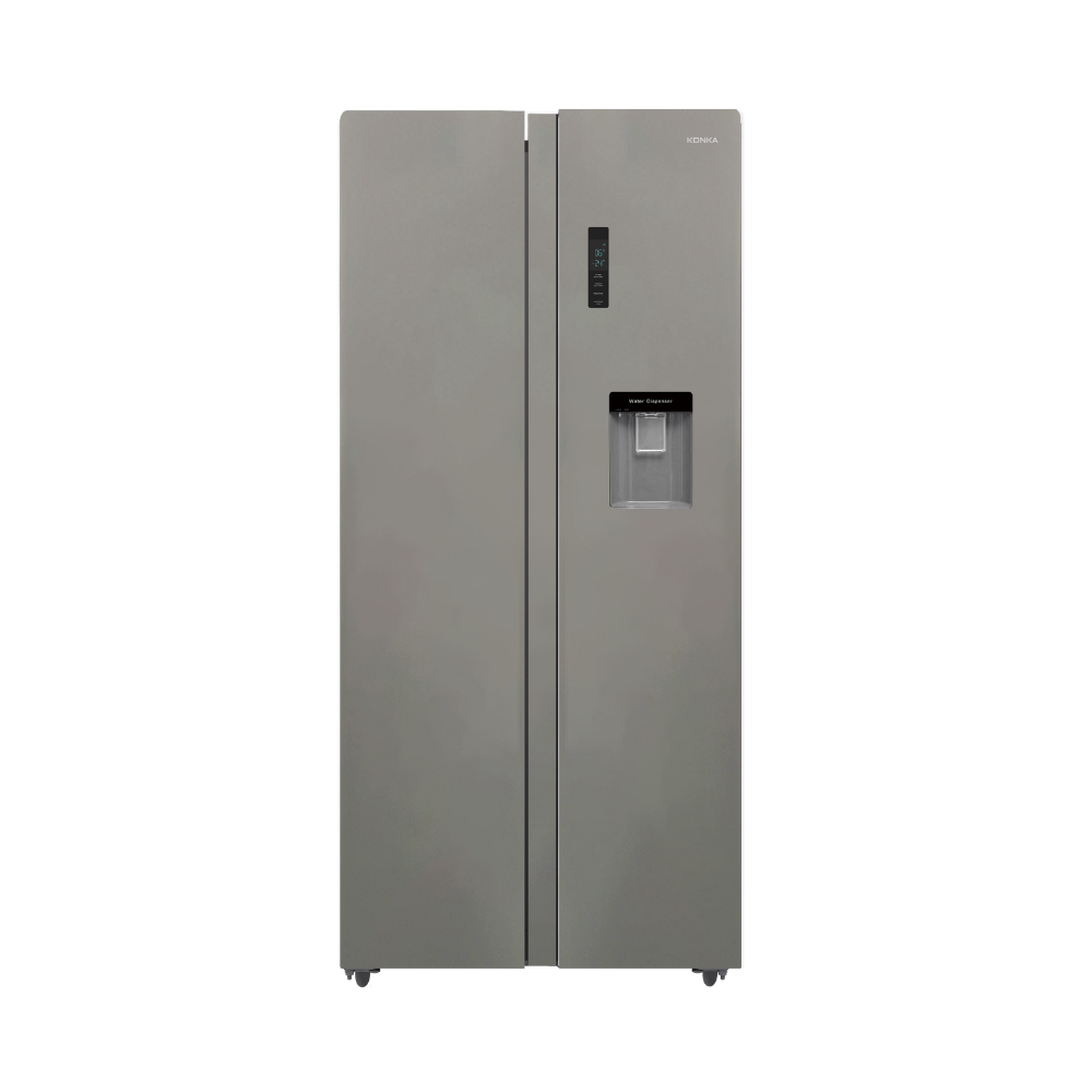 KONKA REFRIGERATOR SIDE BY SIDE WITH WATER DISPENSER- 372L thumbnail 1