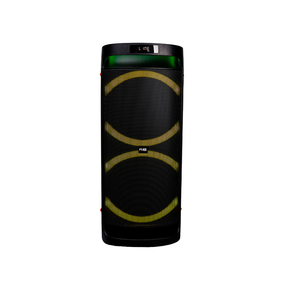 FLICO 2 ACTIVE SPEAKER DUAL 8INCH PORTABLE PARTY BOX thumbnail 1