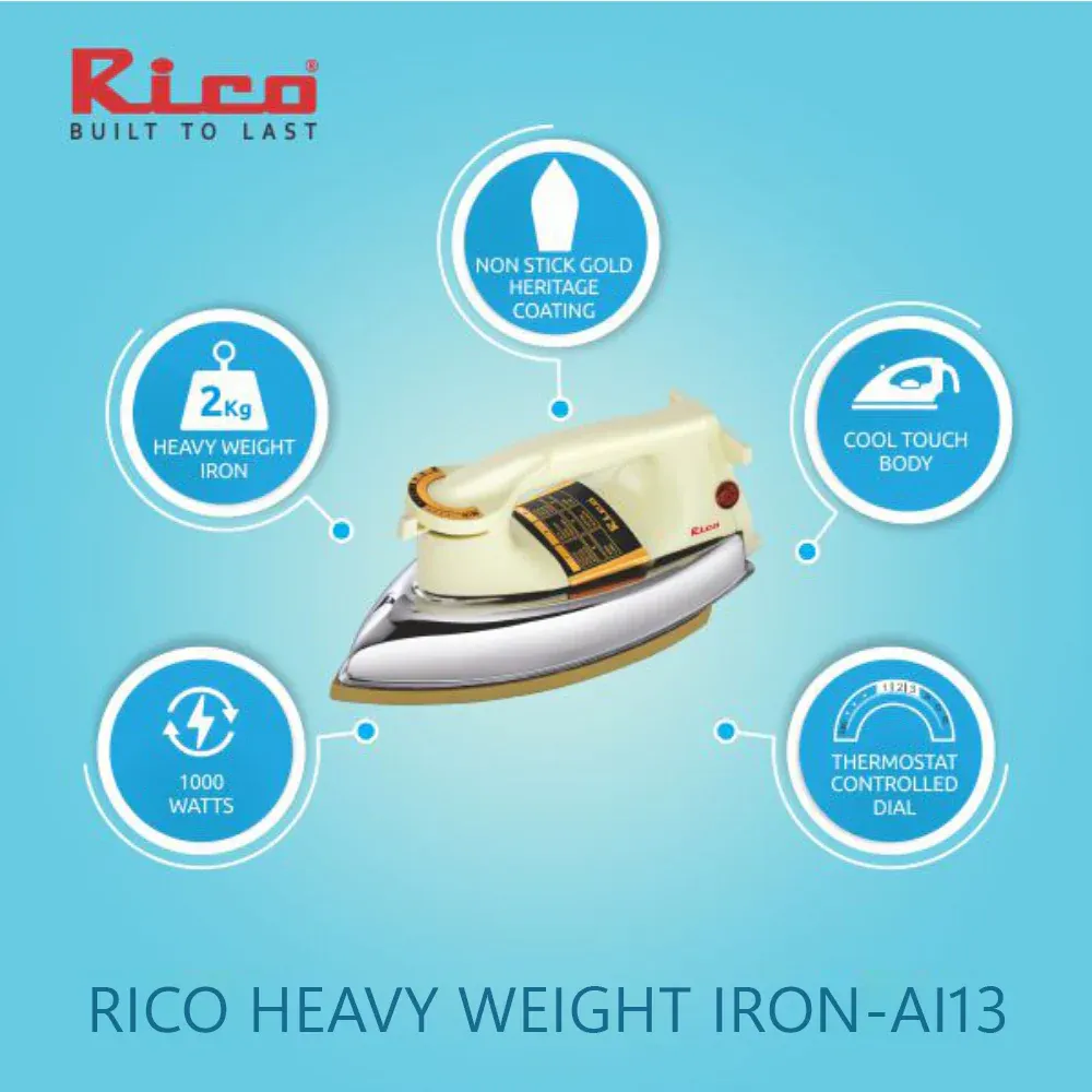 RICO  HEAVY WEIGHT IRON AI13 thumbnail 3