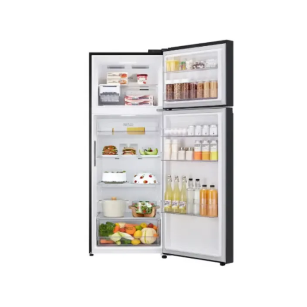 LG 461L DOUBLE DOOR REFRIGERATOR EBONY SHEEN thumbnail 3