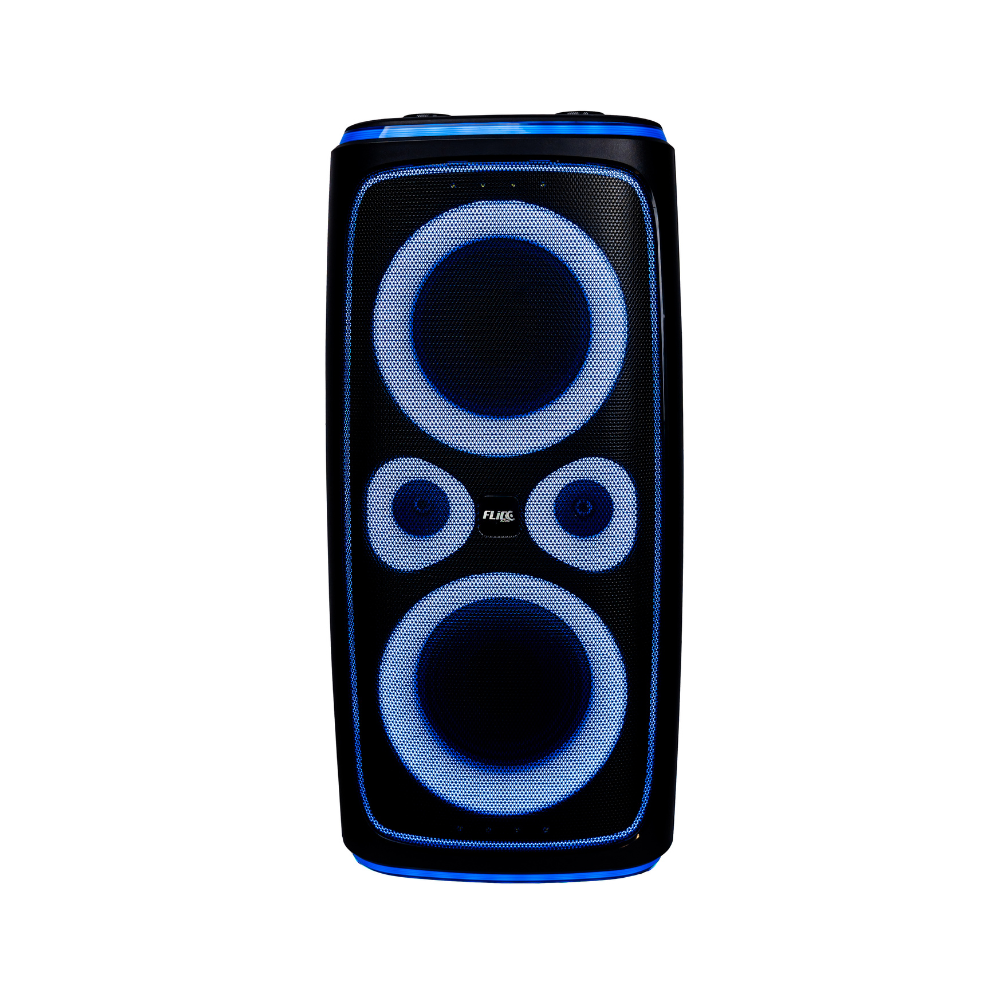 FLICO 2 ACTIVE SPEAKER DUAL 6.5INCH PORTABLE DJ PARTY BOX thumbnail 1