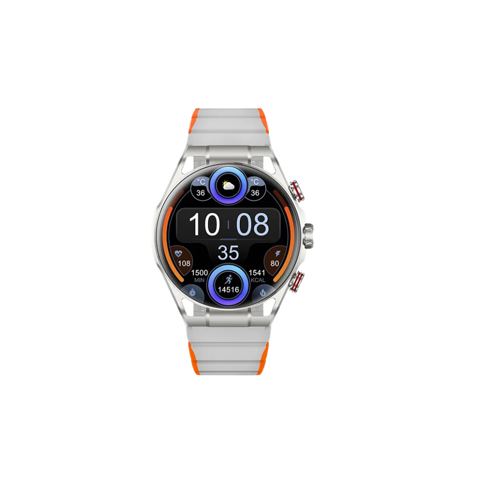 MAXWELL FUSION SMART WATCH - SILVER thumbnail 1