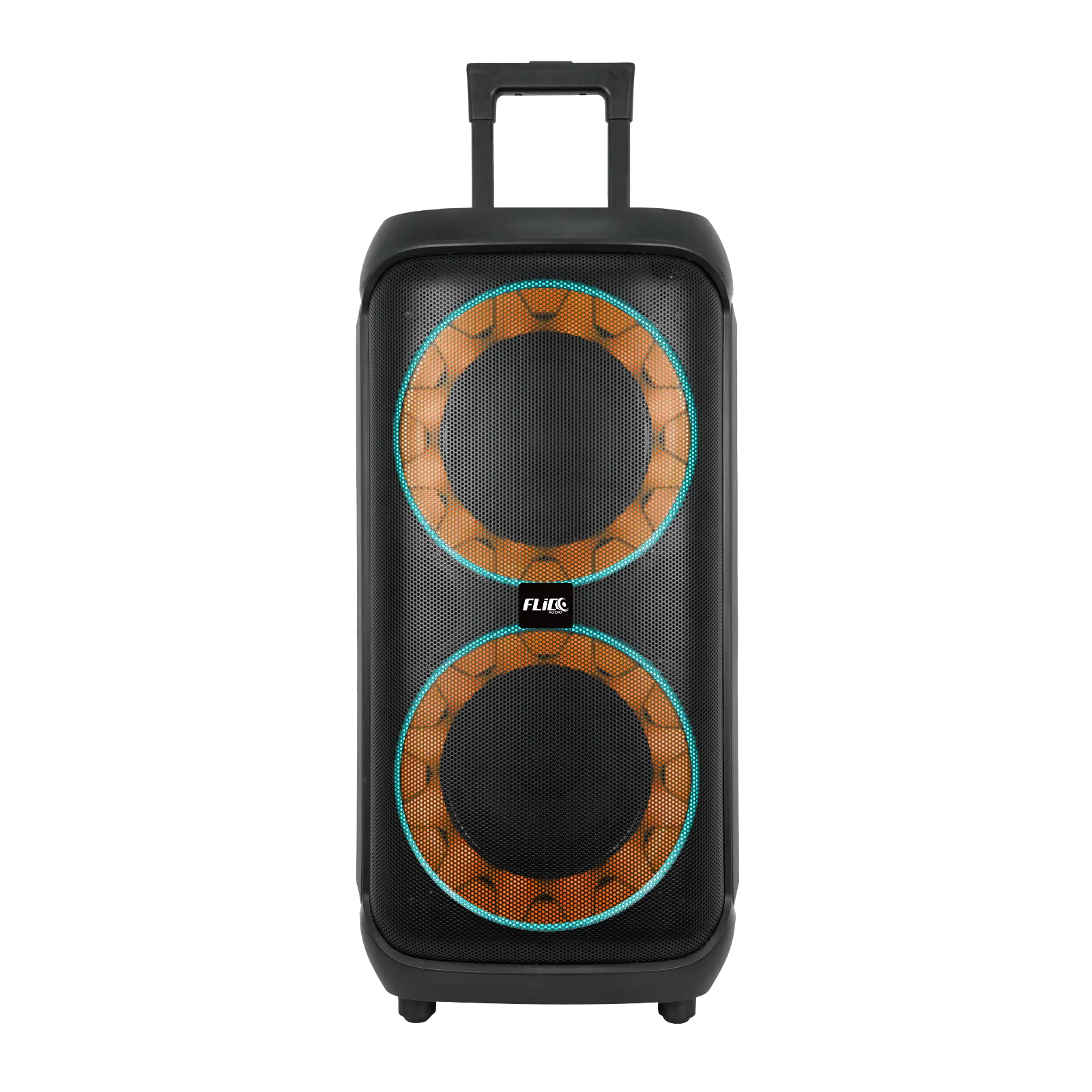 FLICO 2 ACTIVE 8INCH DUAL SPEAKER PORTABLE PARTY BOX 60W thumbnail 1