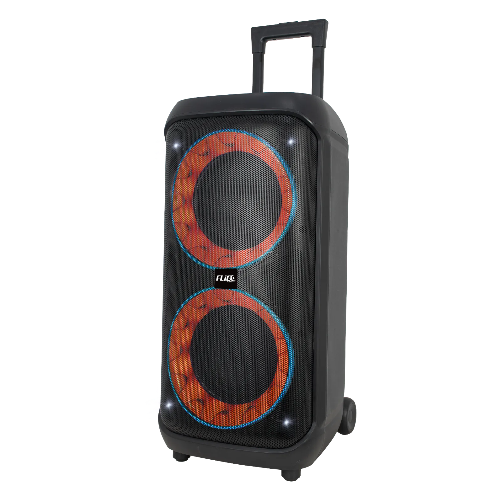 FLICO 2 ACTIVE 8INCH DUAL SPEAKER PORTABLE PARTY BOX 60W thumbnail 3